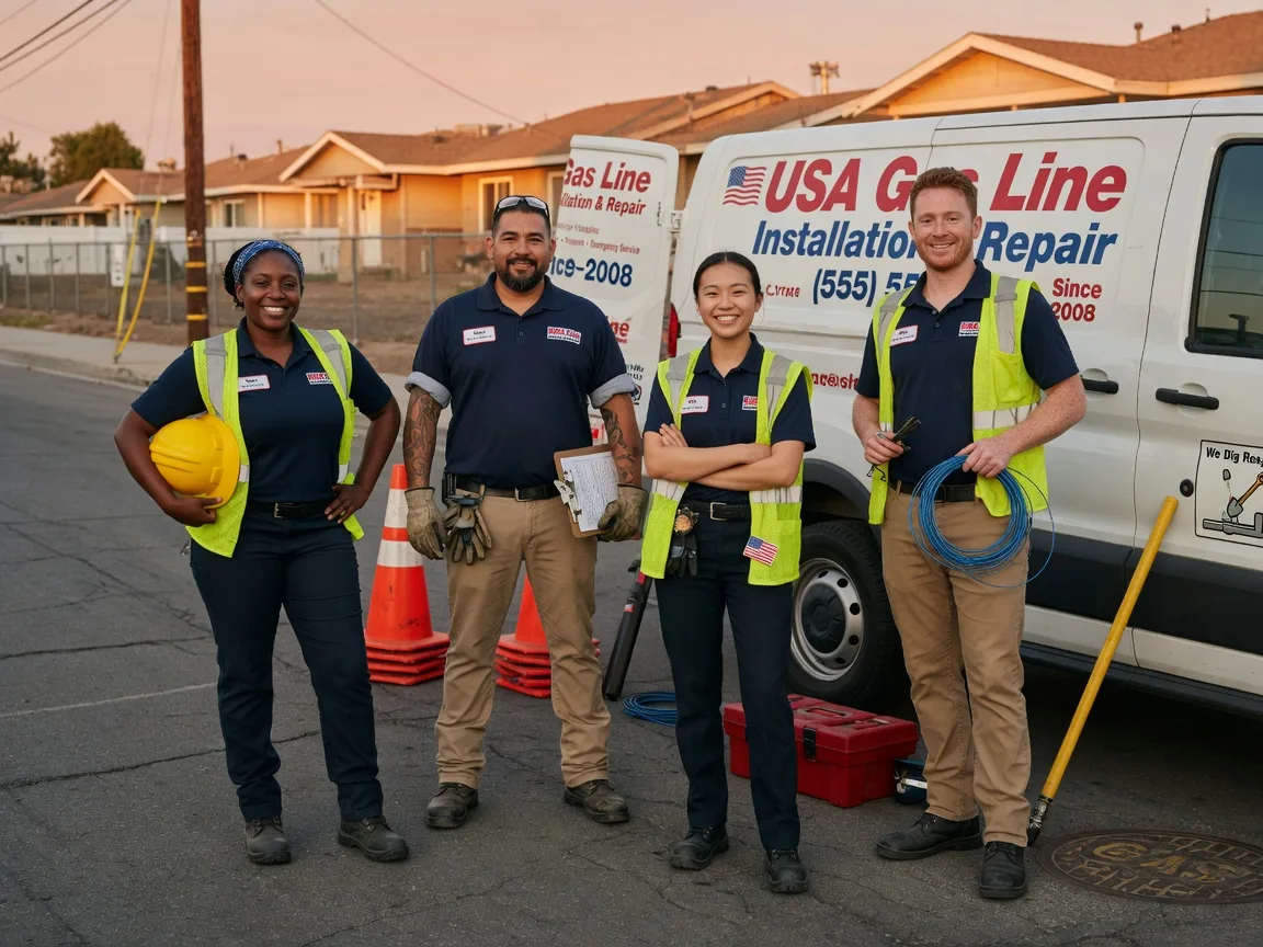 Gas Line Installation company in Darien, IL